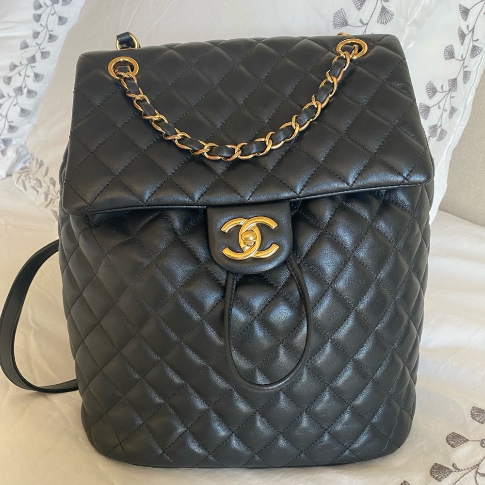 Chanel Urban Spirit Quilted Backpack -AUTHENTIC